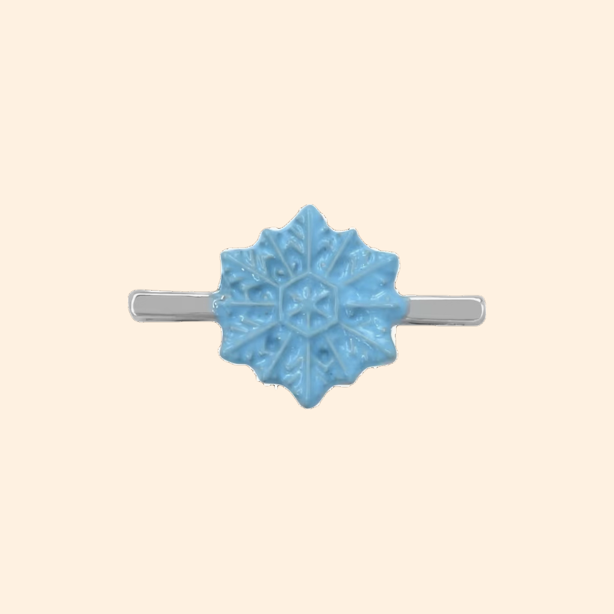 Snowflake charm — STRPD charm