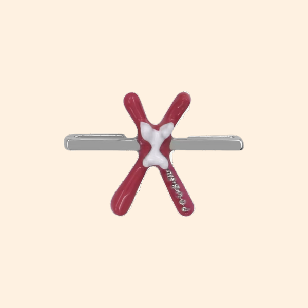 Pink Jacks charm